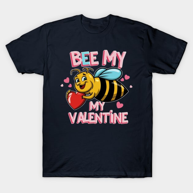 Bee my valentine T-Shirt by Jackystore